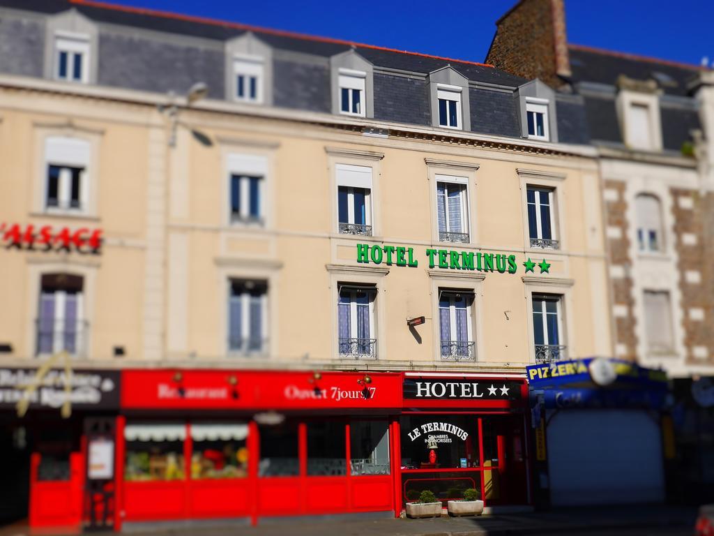 Hotel Terminus - Gare Saint-Malo Exterior foto