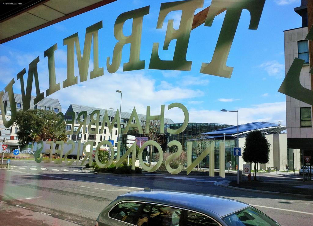 Hotel Terminus - Gare Saint-Malo Exterior foto